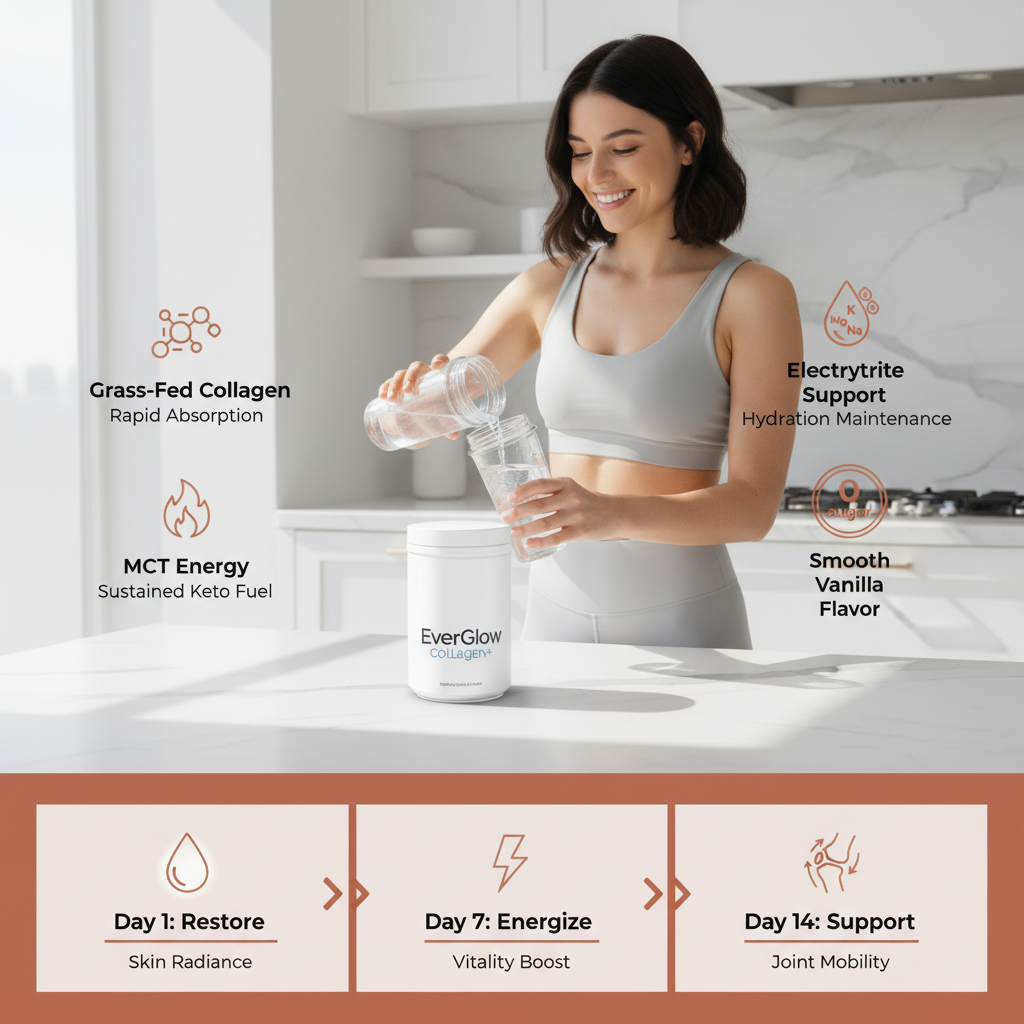 EverGlow+ Collagen Powder - Vanilla